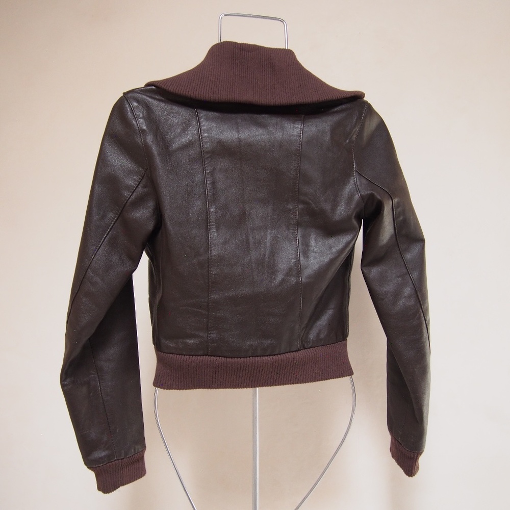 Factoria Chocolate Leather Jacket